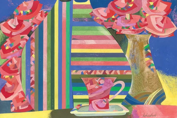 Neli Lukashyk: Flower Morning by Neli Lukashyk