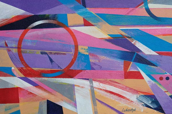 Lavender Abstraction