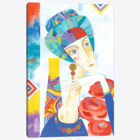 Magda Canvas Print #LKS35} by Neli Lukashyk Canvas Art