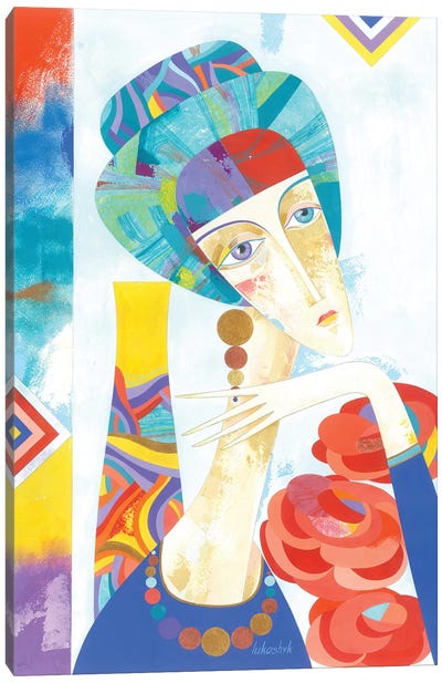 Magda Canvas Art Print - Neli Lukashyk