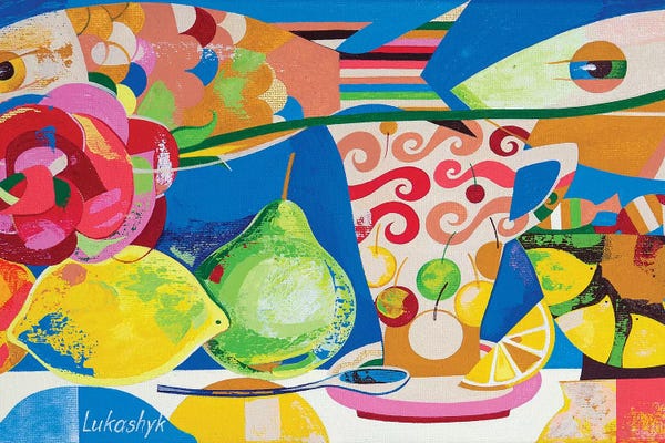 Pears: Picnic by Neli Lukashyk