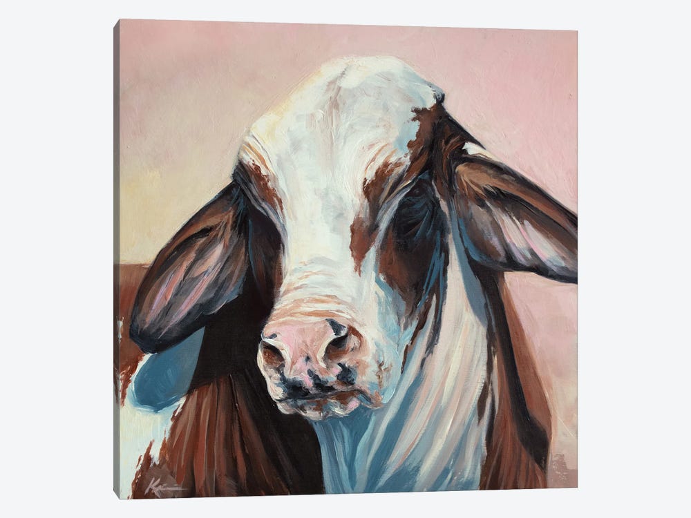 Brahman Bull by Lindsay Kivi 1-piece Canvas Art