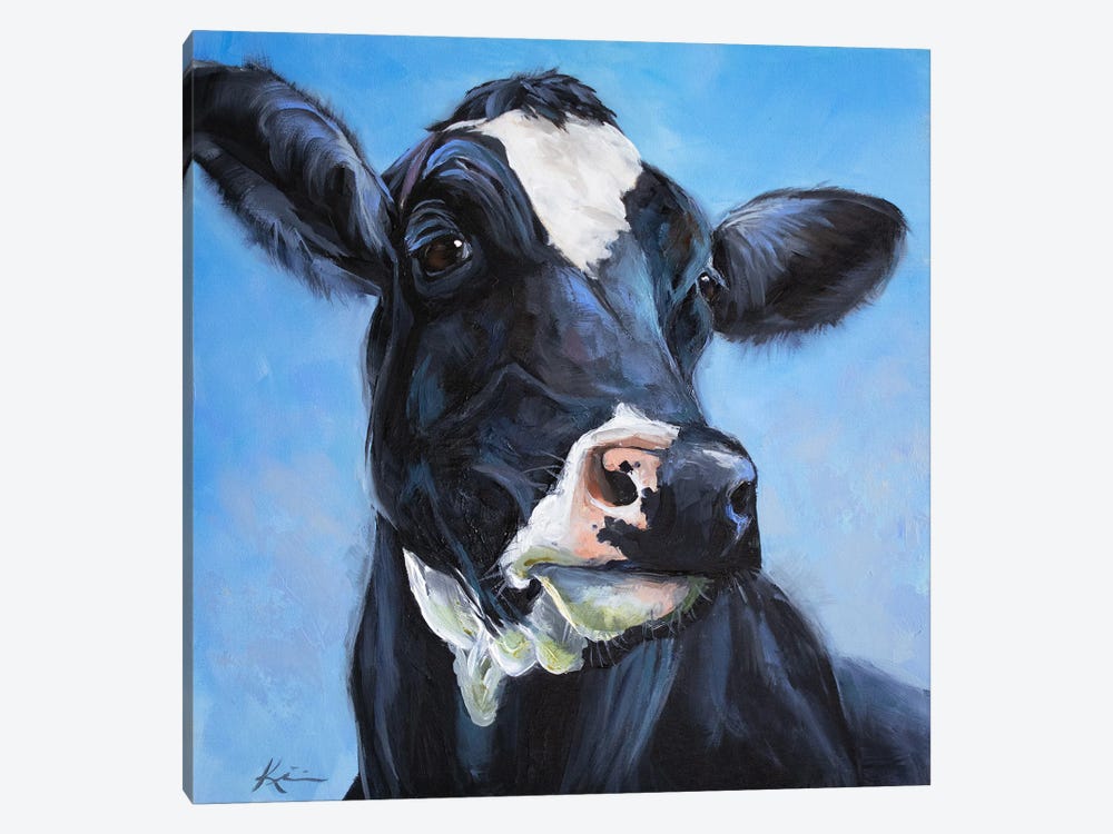 Holstein Cow by Lindsay Kivi 1-piece Canvas Art Print
