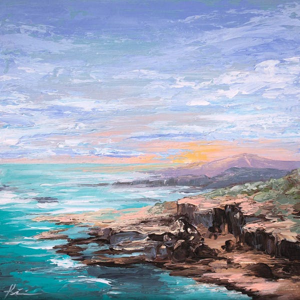 Contemporary Coastal: California Coast by Lindsay Kivi