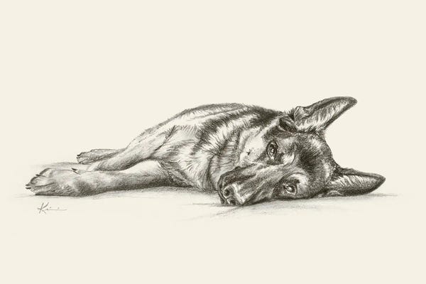 German Shepherds: German Shepherd by Lindsay Kivi
