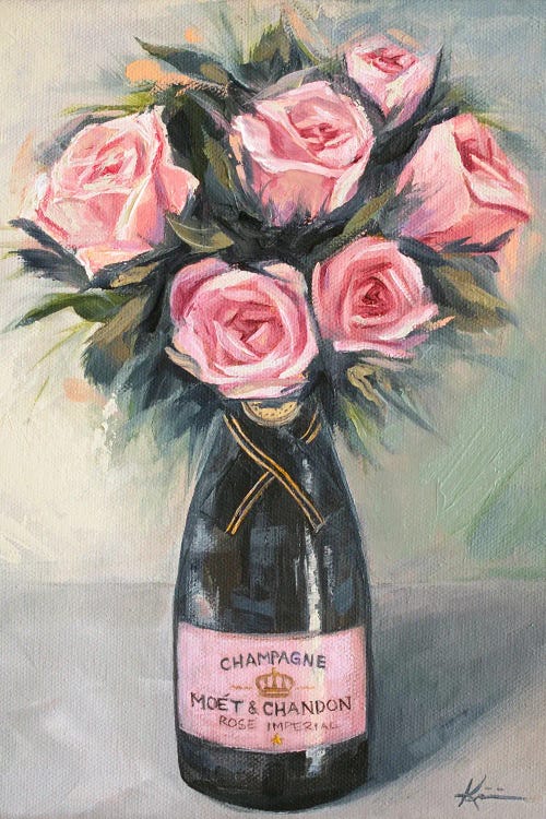Champagne Bouquet by Lindsay Kivi wall art