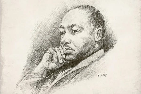 Martin Luther King Jr. Sketch