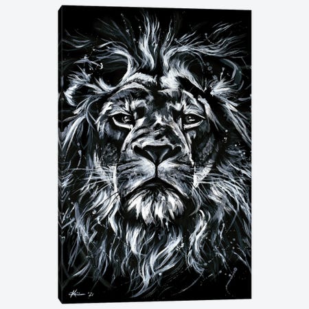 Lion Canvas Print #LKV1} by Lindsay Kivi Canvas Art Print