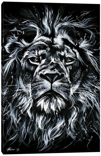 Lion Canvas Art Print - Lindsay Kivi