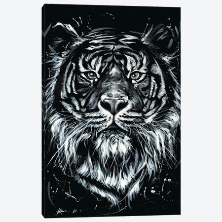 Tiger Canvas Print #LKV2} by Lindsay Kivi Canvas Art Print