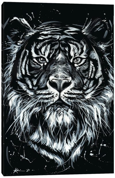 Tiger Canvas Art Print - Lindsay Kivi
