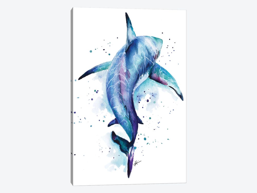 Shark by Lindsay Kivi 1-piece Canvas Wall Art