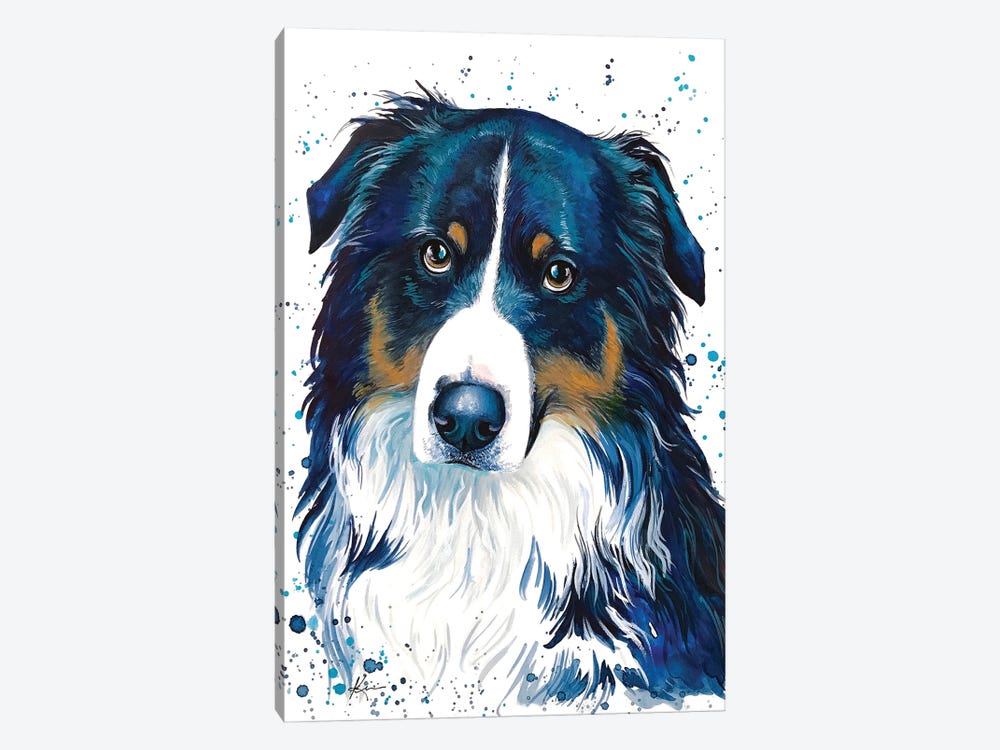 Bernese Mountain Dog by Lindsay Kivi 1-piece Canvas Print
