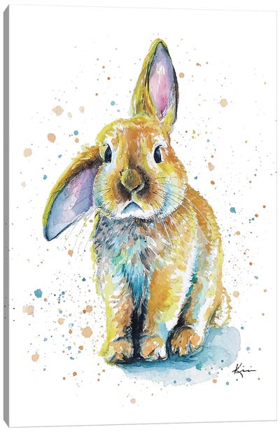 Bunny Canvas Art Print - Lindsay Kivi