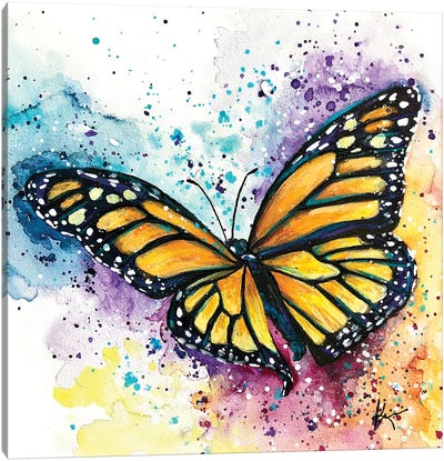 Monarch Butterfly Canvas Art Print - Monarch Metamorphosis