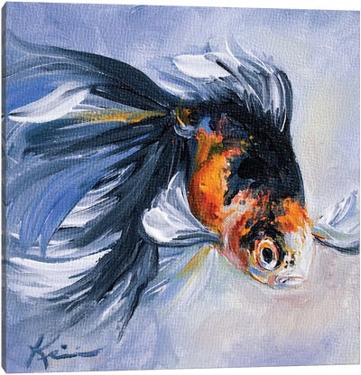 Goldfish I Canvas Art Print - Goldfish Art