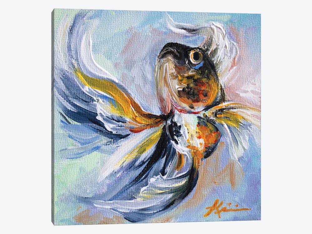 Goldfish II by Lindsay Kivi 1-piece Canvas Print