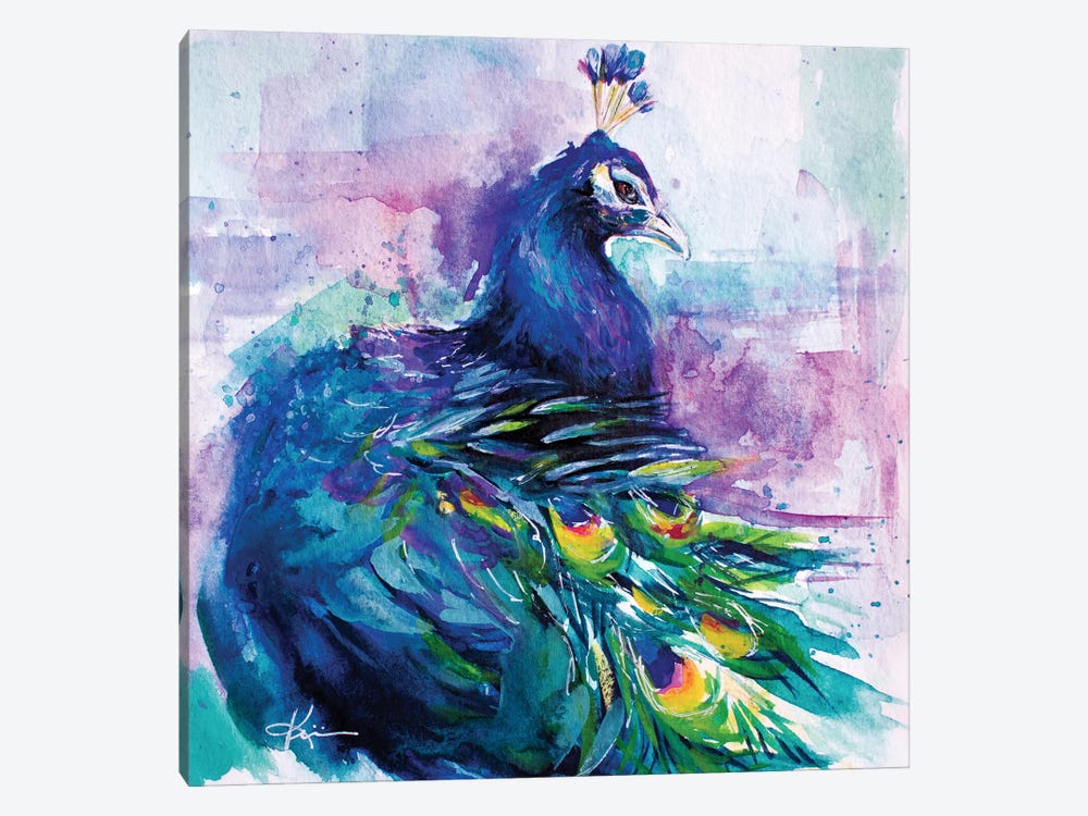 Peacock by Lindsay Kivi 1-piece Art Print