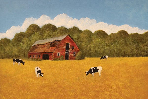 Barns: Holstein Farm by Cheryl Miller Lackey