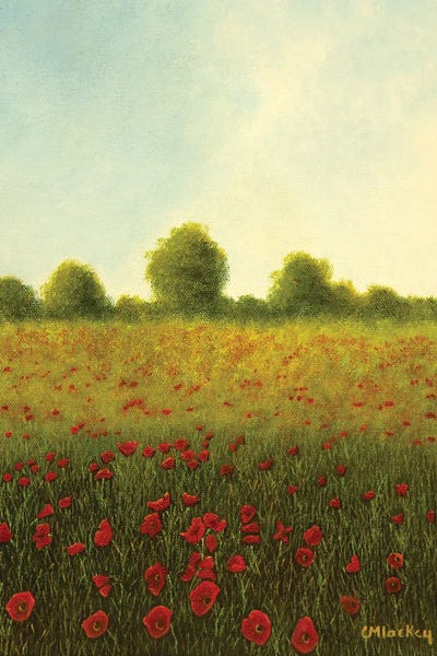 Cheryl Miller Lackey: Poppy Field by Cheryl Miller Lackey