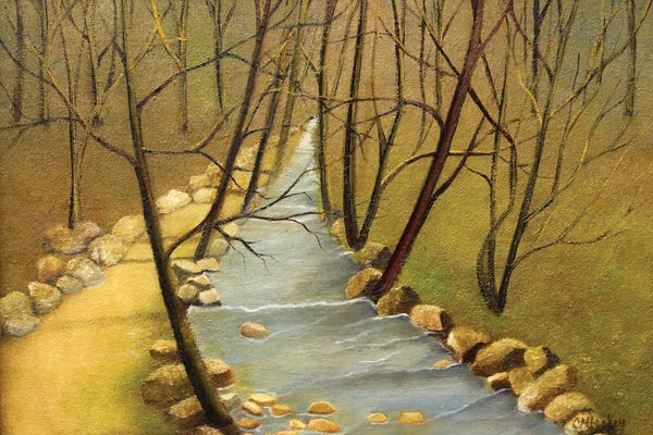 Cheryl Miller Lackey: River Walk by Cheryl Miller Lackey