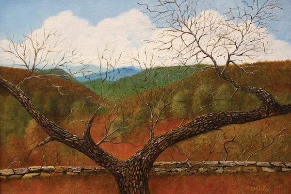 Fine Art Meets Folk: The Overlook by Cheryl Miller Lackey