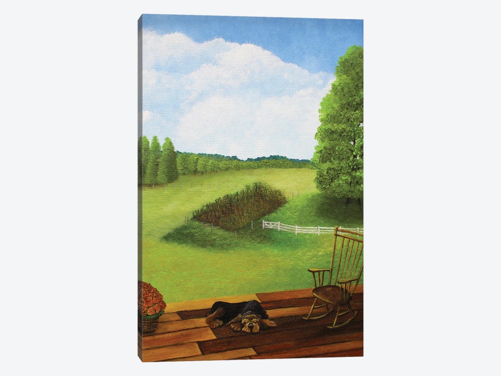 View From The Back Porch by Cheryl Miller Lackey 1-piece Canvas Art