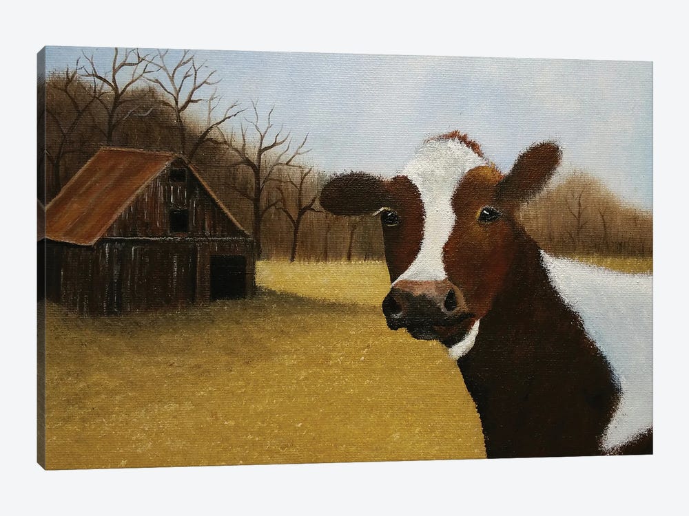 Down On The Farm by Cheryl Miller Lackey 1-piece Canvas Art