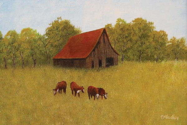 Cheryl Miller Lackey: Neighbor's Barn by Cheryl Miller Lackey