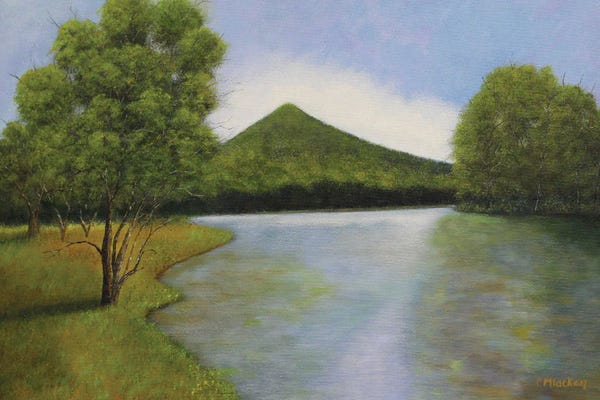 Cheryl Miller Lackey: Sharp Top Mountain by Cheryl Miller Lackey