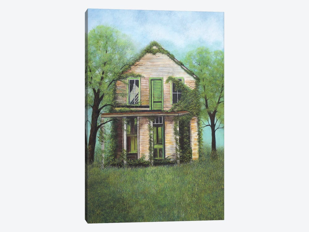 The Cottage by Cheryl Miller Lackey 1-piece Canvas Wall Art