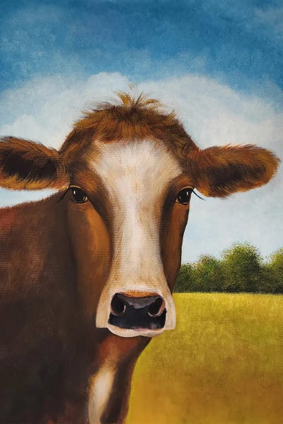 Curly Sue by Cheryl Miller Lackey canvas print