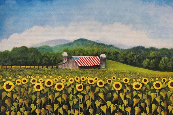 Fine Art Print: Beaver Dam Farm by Cheryl Miller Lackey