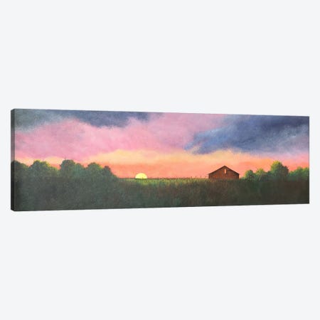 The Sunset Canvas Print #LKY73} by Cheryl Miller Lackey Canvas Art Print