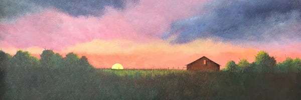 Barns: The Sunset by Cheryl Miller Lackey
