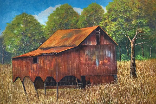 Cheryl Miller Lackey: Sweet Old Barn by Cheryl Miller Lackey