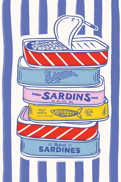 Tower Of Sardine Cans