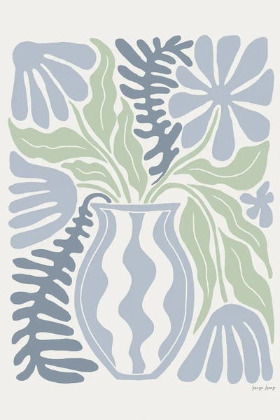 Calming Floral Blue