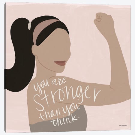 Stronger Canvas Print #LLD14} by Lady Louise Designs Canvas Art