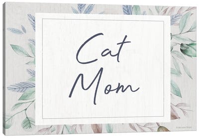 Cat Mom Canvas Art Print