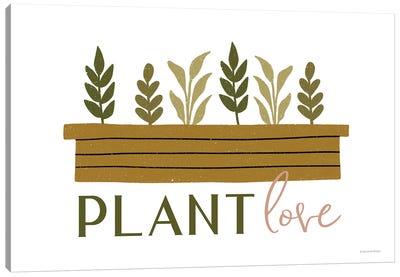 Plant Love Canvas Art Print