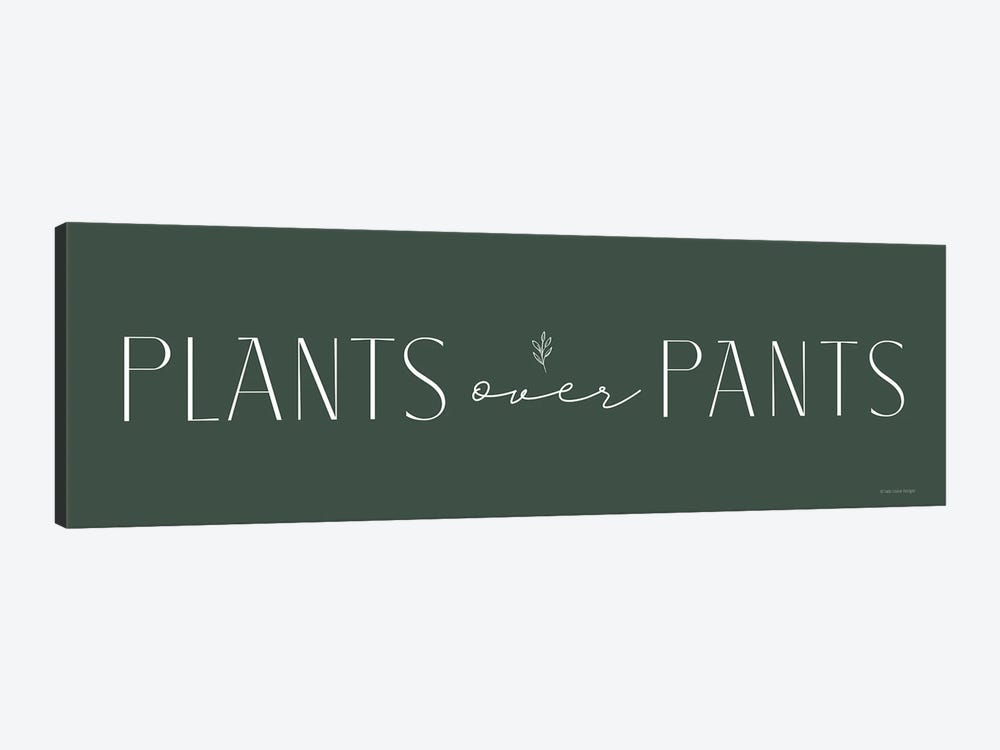 Plants Over Pants by Lady Louise Designs 1-piece Art Print