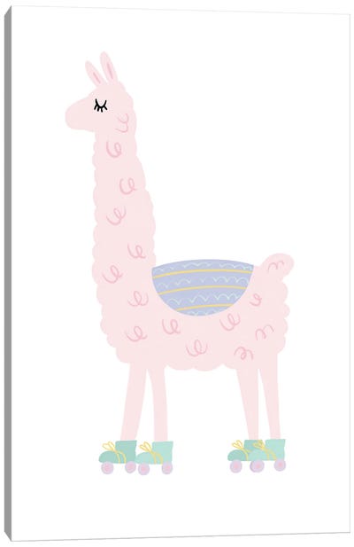 Llama Canvas Art Print - Llama & Alpaca Art