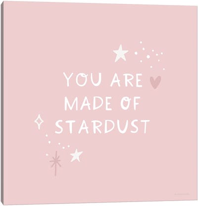 Made Of Stardust Canvas Art Print