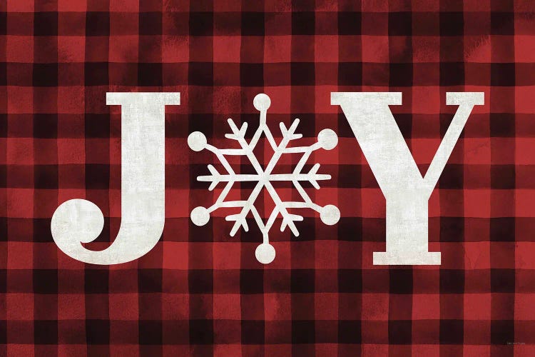 Plaid Joy by Lady Louise Designs wall art