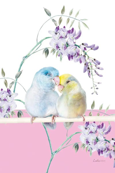 Irises: So Safari Parrotlet by Lola Design
