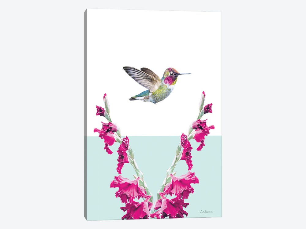 So Safari Hummingbird by Lola Design 1-piece Art Print