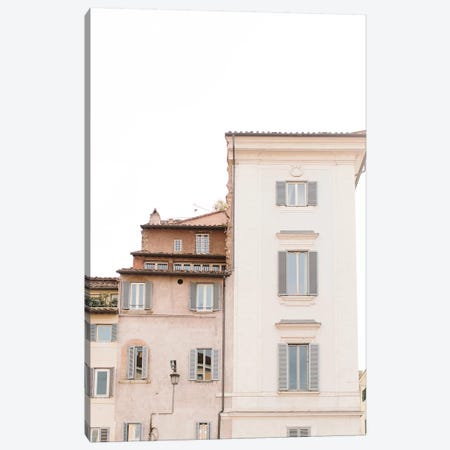 Rooftops, Rome, Italy Canvas Print #LLH103} by lovelylittlehomeco Canvas Print