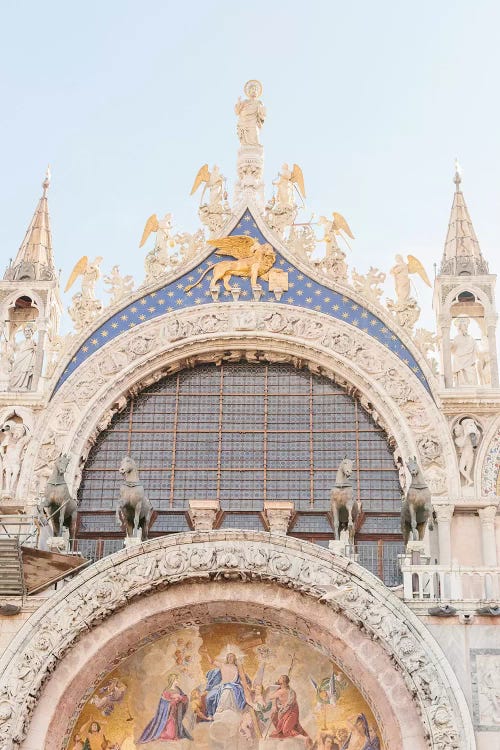 St. Mark's Basilica, Venice, Italy by lovelylittlehomeco wall art