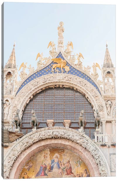 St. Mark's Basilica, Venice, Italy Canvas Art Print - lovelylittlehomeco
